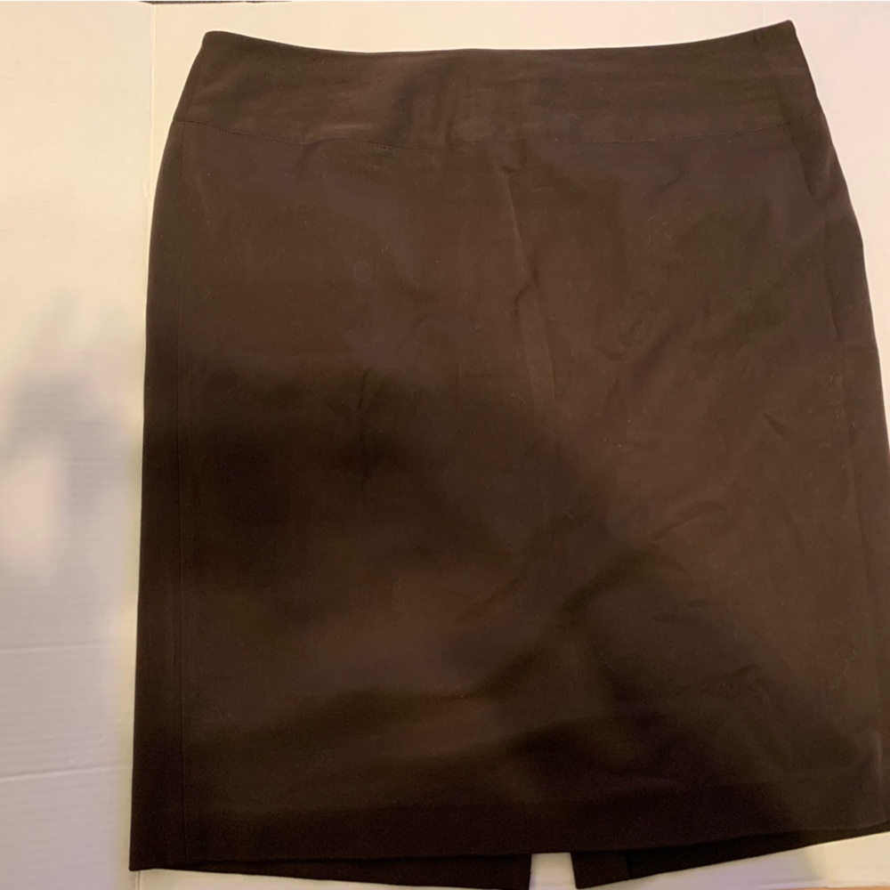 Rafaella Brown Pencil Skirt